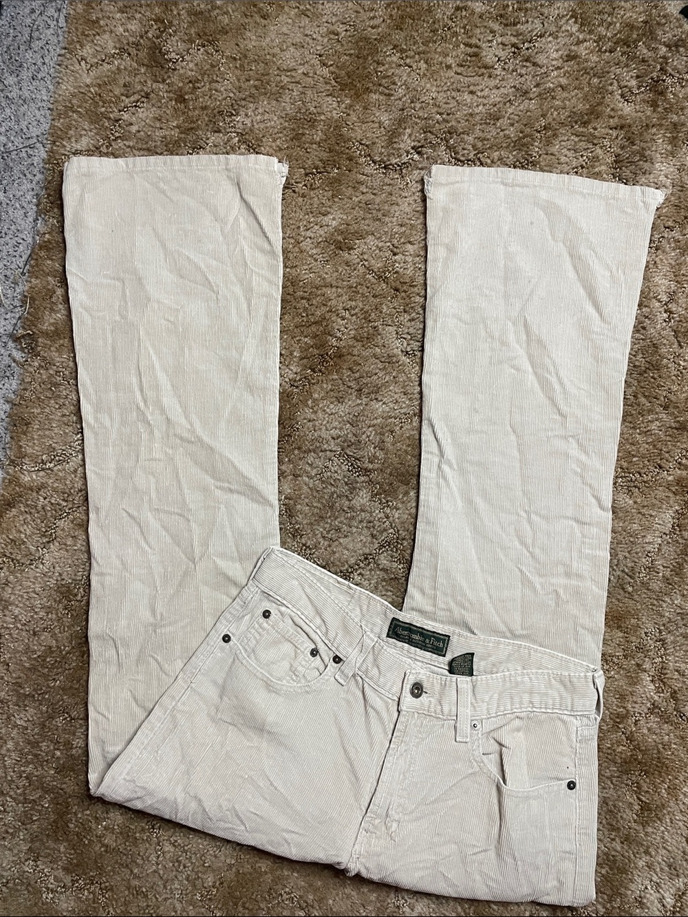 Abercrombie & Fitch Corduroy Bootcut‎ Jean Size 6 Woman’s